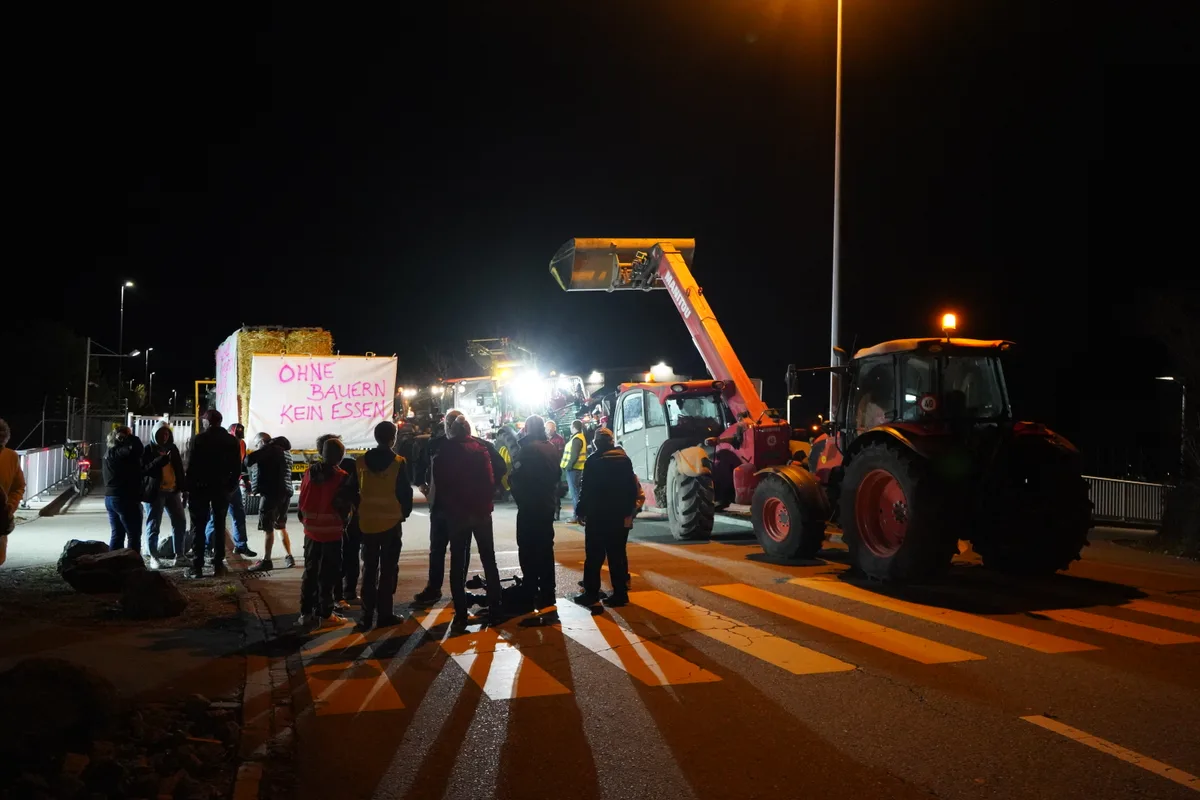 Die Bauernproteste sind im Zürcher Oberland angekommen.